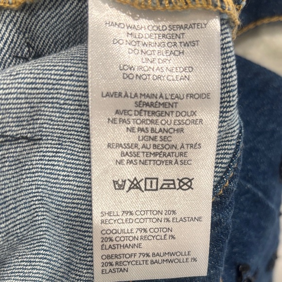 Pilcro Dark Blue Embellished Jean Jacket - Picture 11 of 11